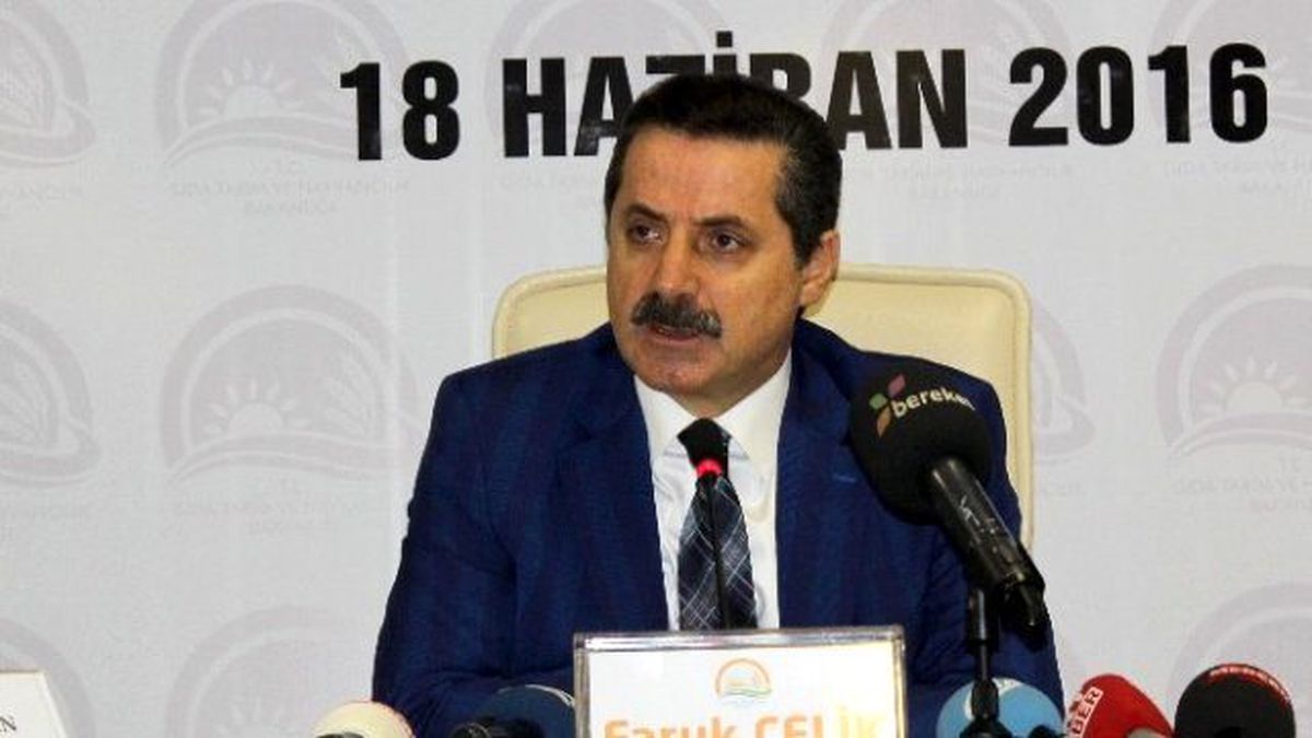 Bakan Çelik: "Teknolojisiz Olur Ama Tarımsız Olmaz"