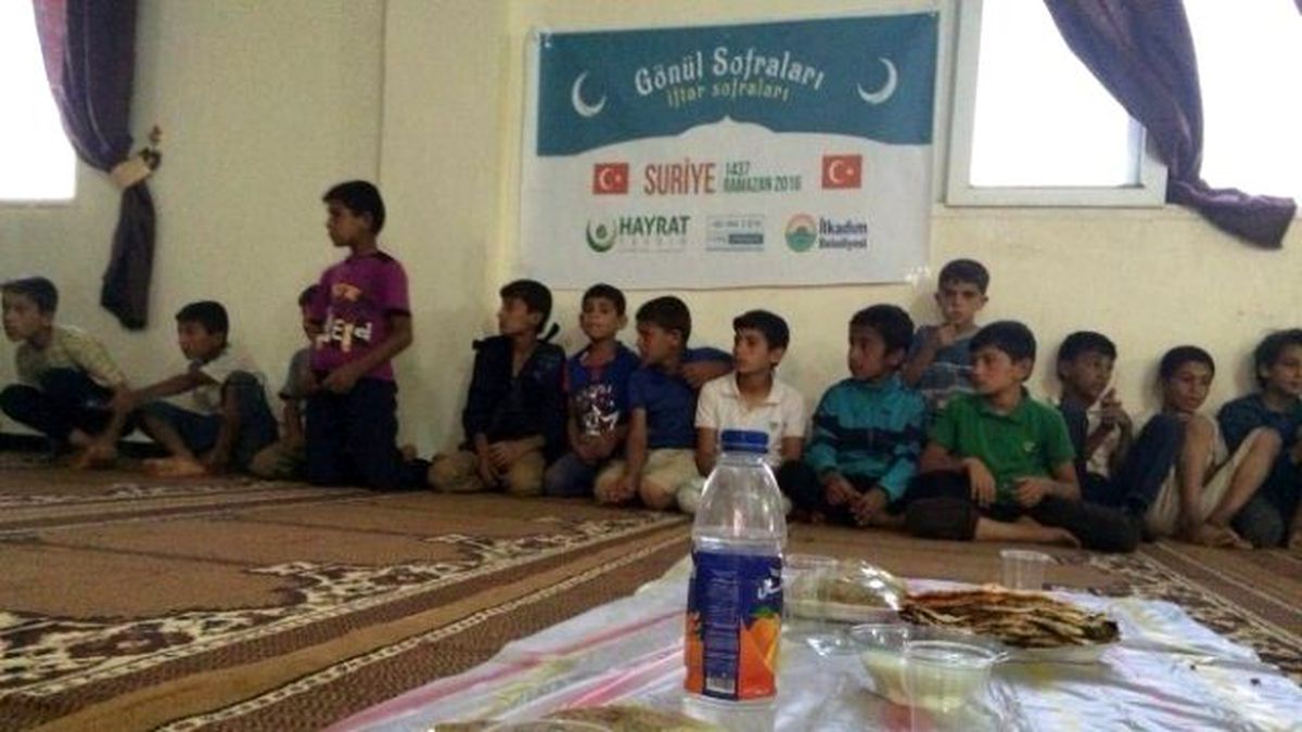 İlkadım\'dan Suriye\'deki Yetim Çocuklara İftar