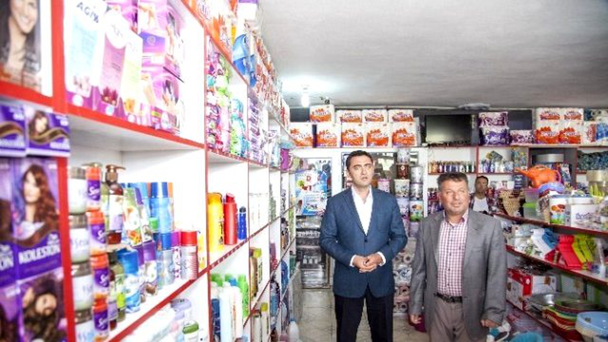 Kaymakam Tekbıyıkoğlu\'ndan İş Yeri Ziyareti