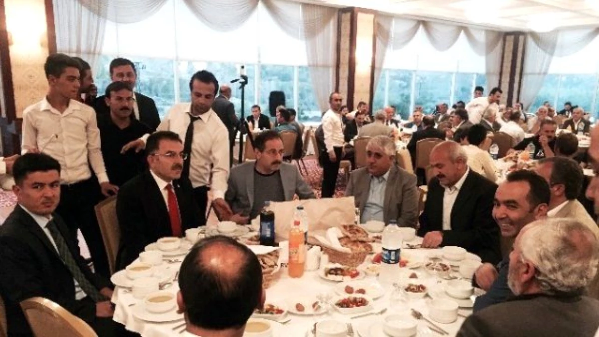 Teskomb Gelen Başkanı Akgül, Sorgun\'da İftar Yemeği Verdi