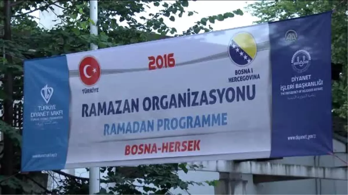 Türkiye Diyanet Vakfından Saraybosna\'da İftar