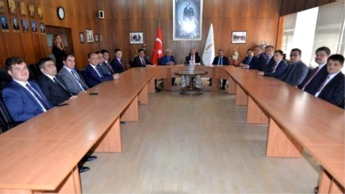 Vali Ahmet Hamdi Nayir İlk Toplantısını Yaptı