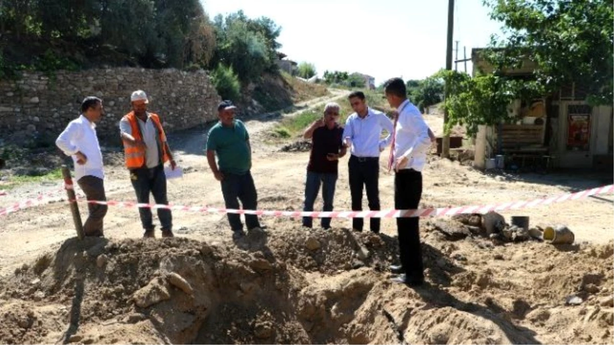 Alaşehir\'in İçme Suyu Hatları Yenileniyor