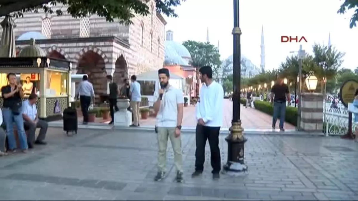 Ayasofya Meydanı\'nda Ümmet İftarı