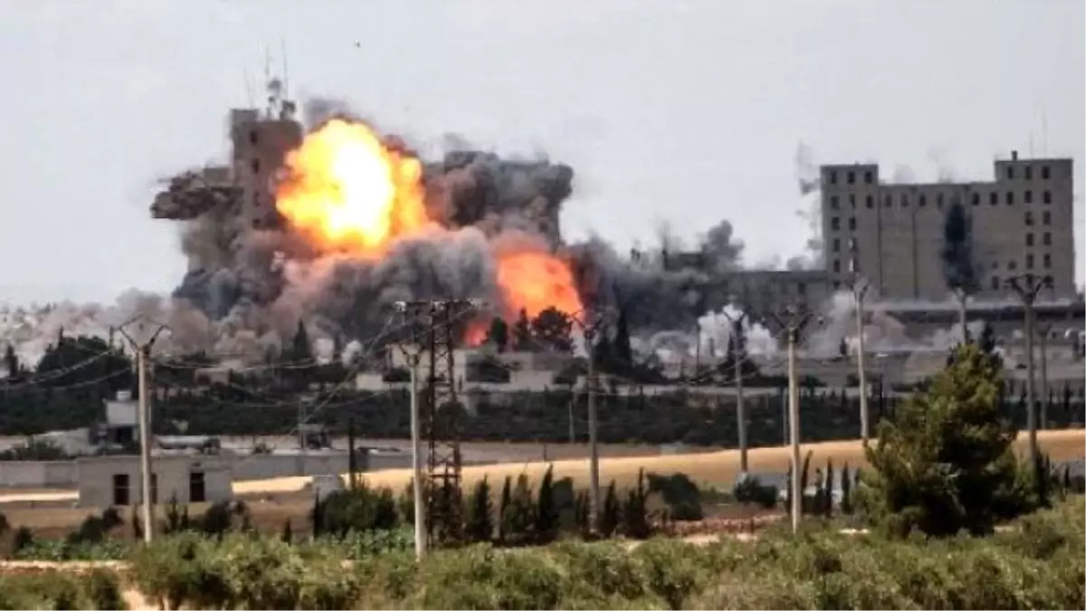 Münbiç\'e Girildi, Hava Operasyonunda IŞİD Emiri Öldürüldü