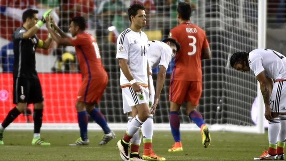 Şili, Meksika\'yı 7-0 Yenerek Yarı Finale Yükseldi