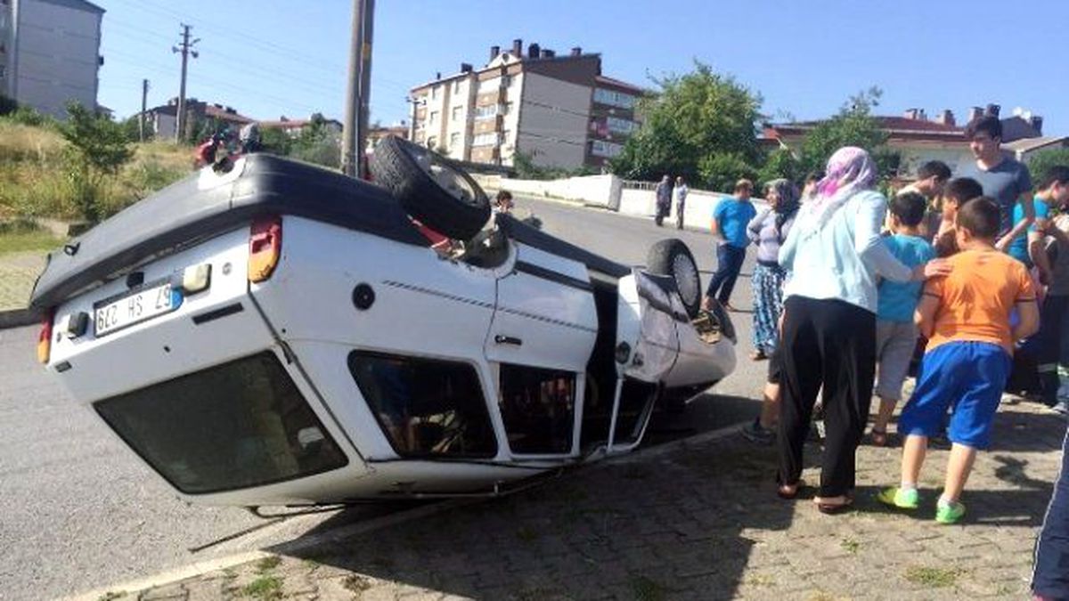 Aşırı Hız Kazaya Sebep Oldu
