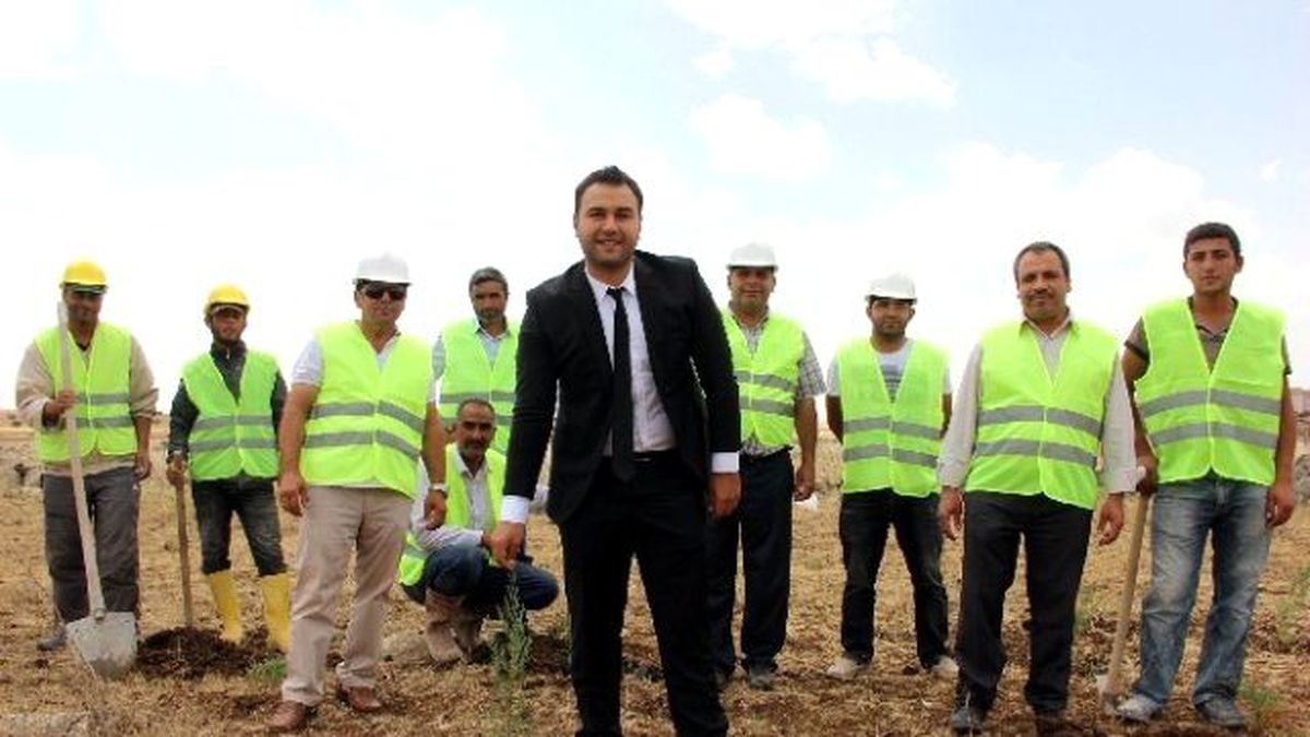 Ediz İnşaattan Bin Adet Fidan Ekimi