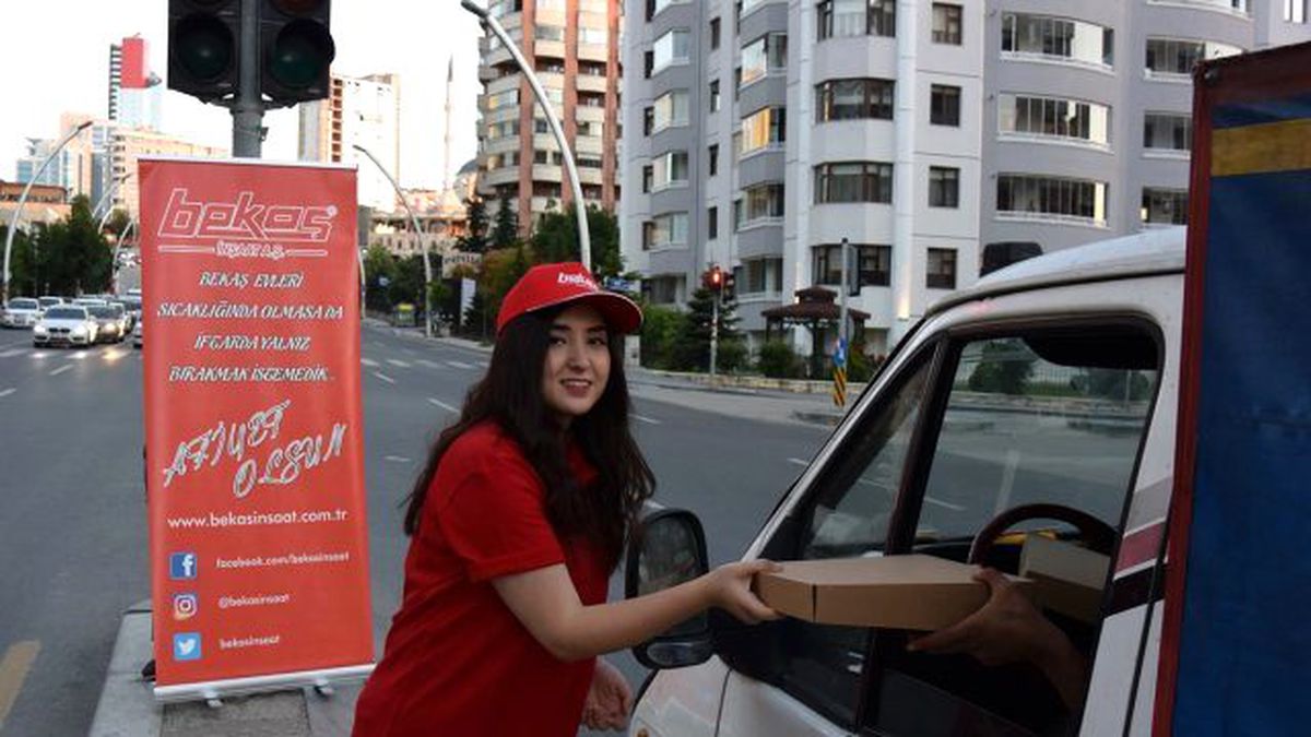 İftara Yetişemeyenlere Sürpriz Kutu