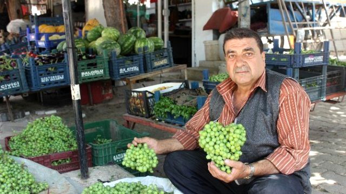 Kilis\'te Asma Koruklar Tezgahlarda Yerini Aldı