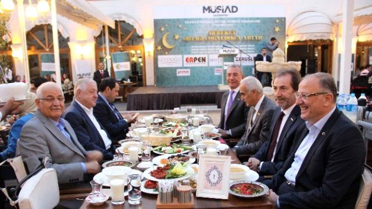 Müsiad Üyeleriyle İftar Yemeğinde Buluştu