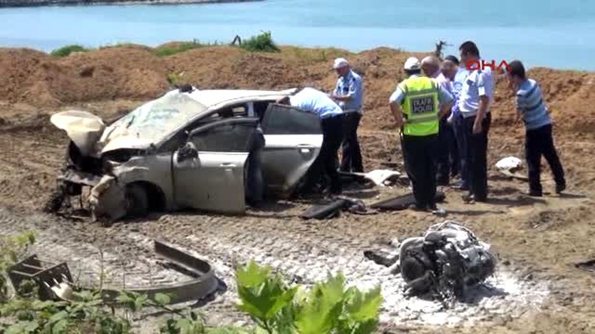 Rize Kaza Yapan Sürücü Hastaneden Kaçmaya Çalışırken Yakalandı