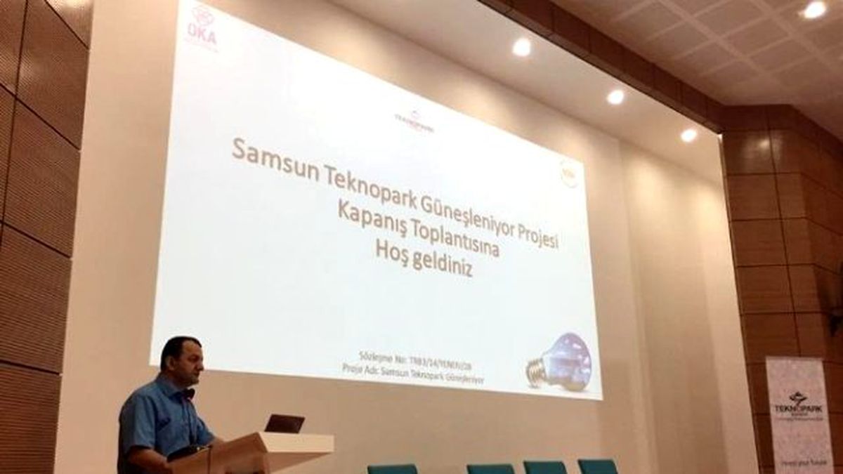 Samsun Teknopark Güneşleniyor" Projesi Değerlendirildi