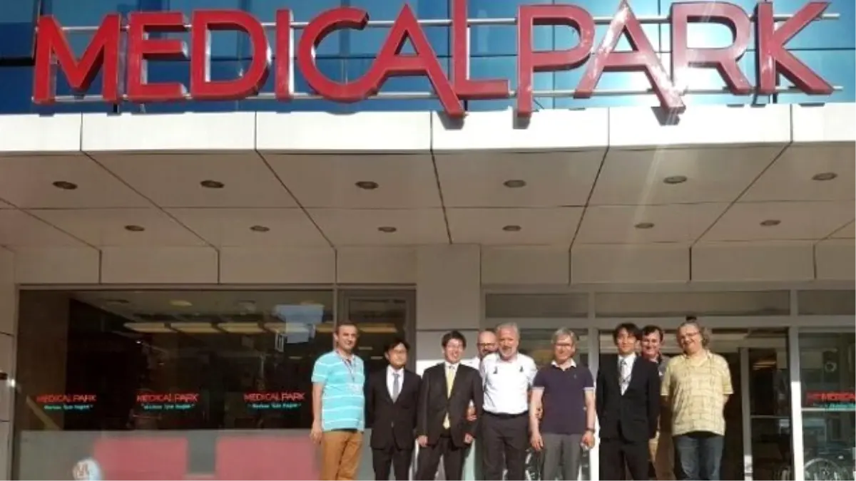 Japon Doktorlar Medical Park\'ı Ziyaret Etti