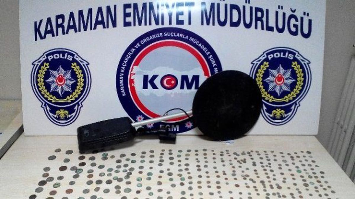 Karaman\'da Tarihi Eser Operasyonu