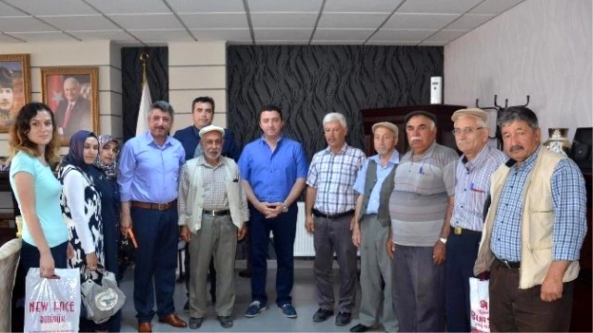 Kepenli Köylüler Bozüyük Belediye Başkanı Fatih Bakıcı\'yı Ziyaret Etti