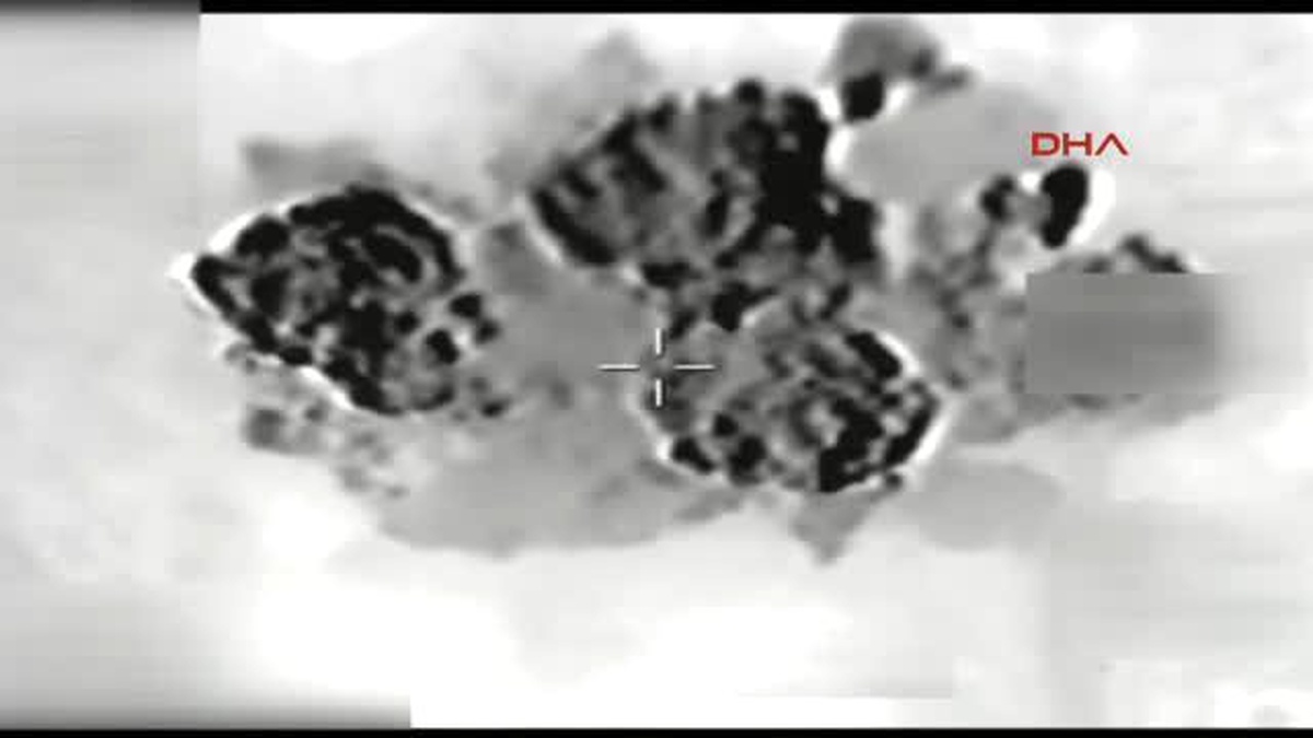 Kuzey Irak\'taki PKK\'ya Ait 5 Hedef Hava Harekatıyla İmha Edildi