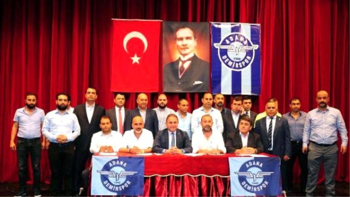 Adana Demirspor\'da Başkan Sözlü Güven Tazeledi