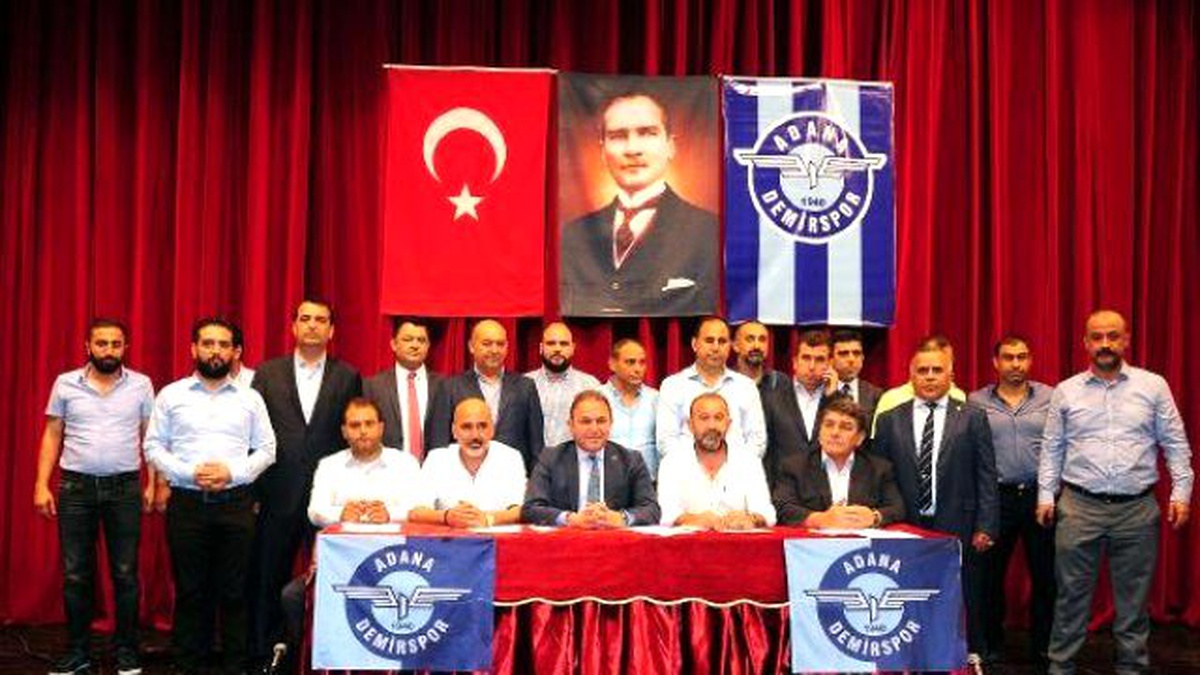 Adana Demirspor\'da Başkan Sözlü Güven Tazeledi
