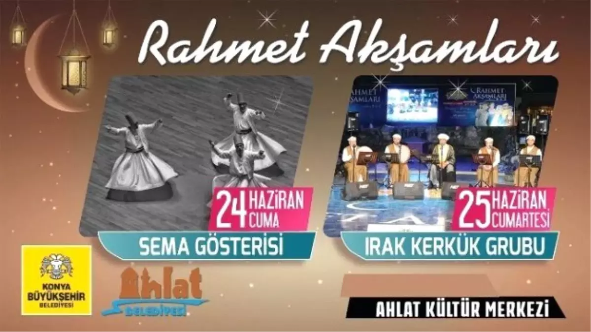 Ahlat\'ta Ramazana Özel Program Düzenecek