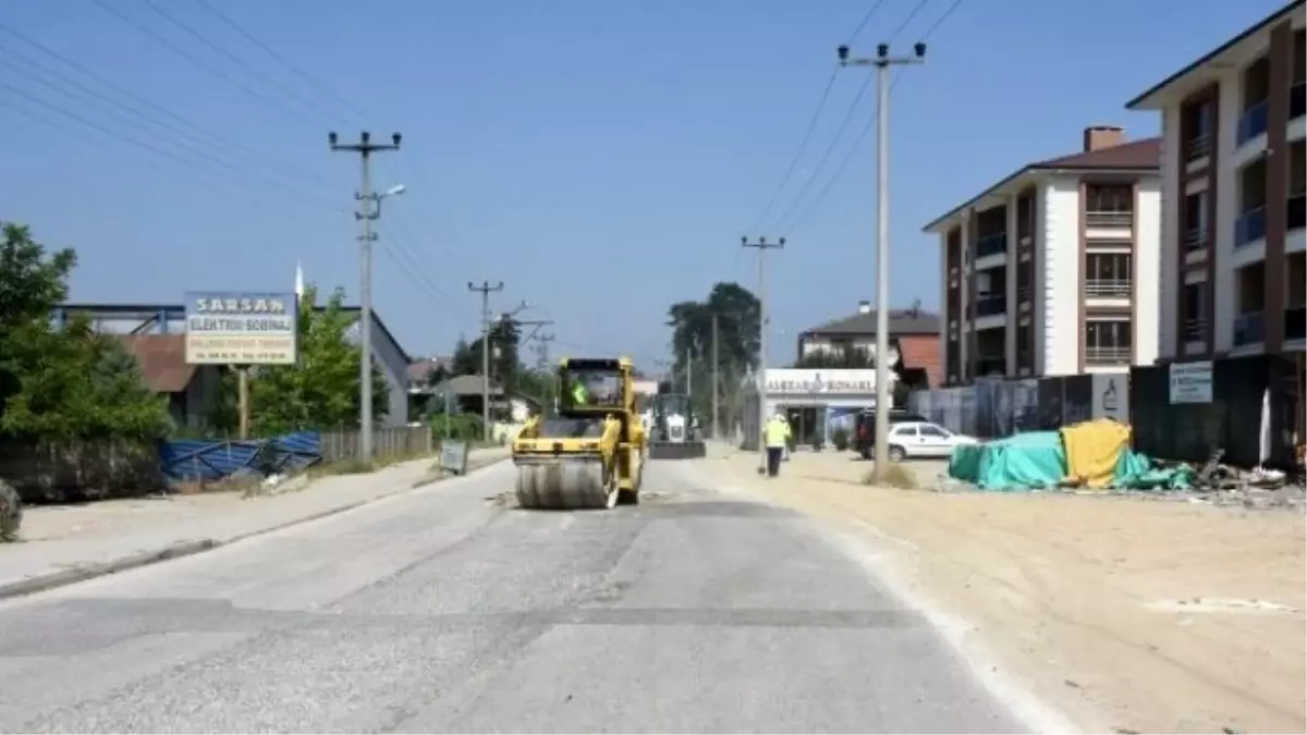 Asfaltlama Beyköy Yolunda