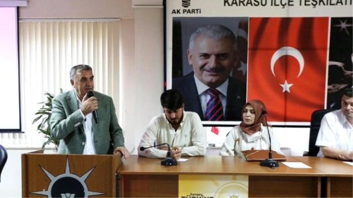 Başkan Toçoğlu AK Parti Karasu İlçe Teşkilatının Meclisine Katıldı