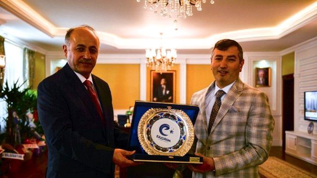 Başsavcı Çiçekli\'den Vali Azizoğlu\'na Ziyaret