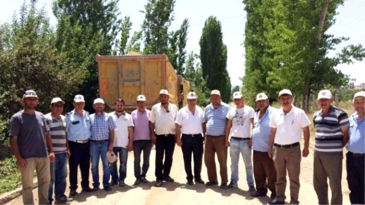 Hisarcık Belediyesi\'nden Beton Asfalt