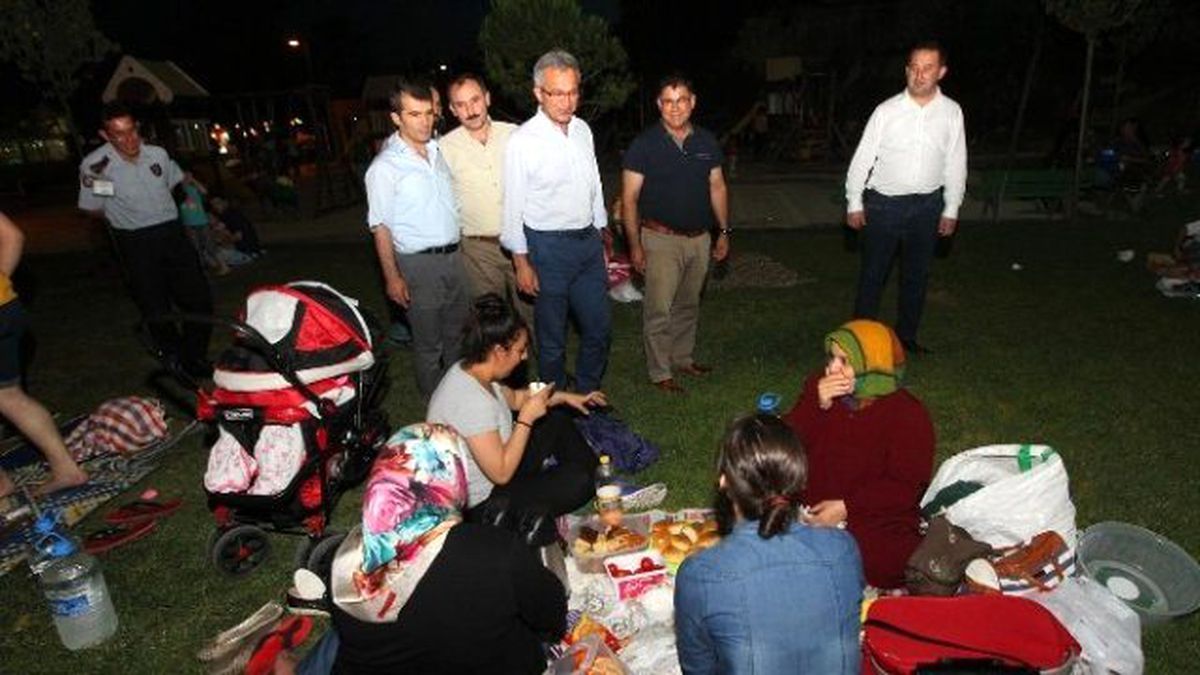 Köşker, İlçedeki İftar Programını Ziyaret Etti