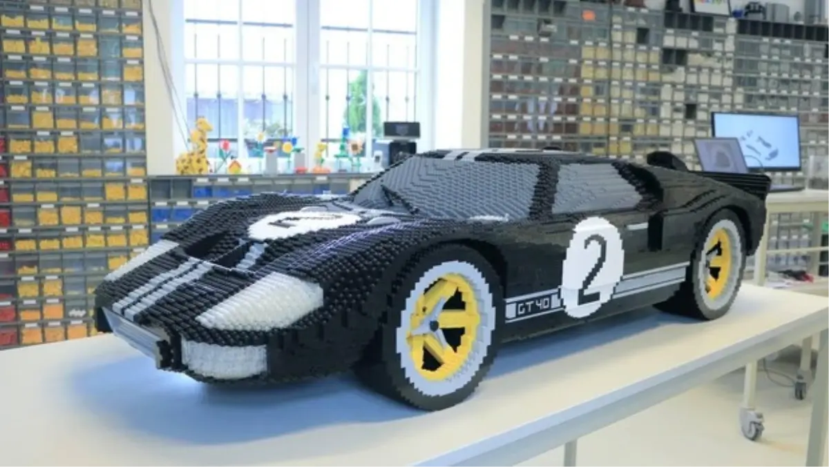 Lemans Fatihi Ford Gt40\'ı Lego\'dan Yaptılar!