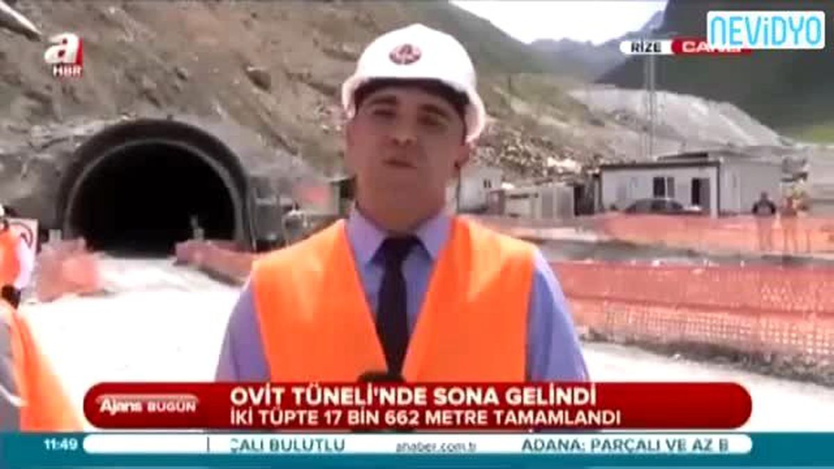 Ovit Tüneli\'nde Delme Çalışmaları Eylülde Tamamlanacak