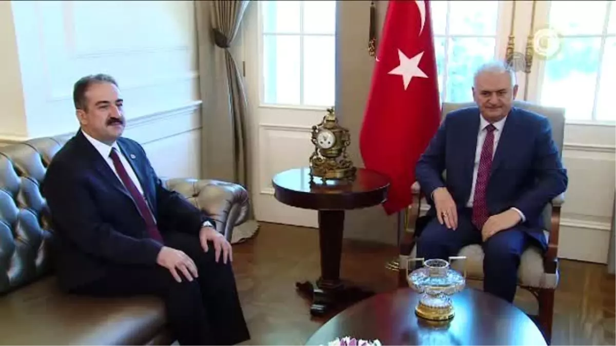 Başbakan Yıldırım, Sayıştay Başkanı Akyel\'i Kabul Etti