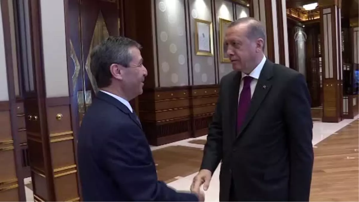 Cumhurbaşkanı Erdoğan, KKTC Dışişleri Bakanı Ertuğruloğlu\'nu Kabul Etti