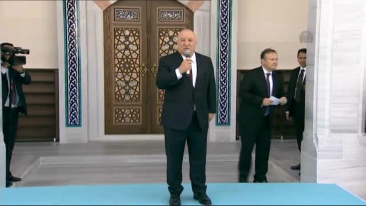 Erdoğan, Esenboğa Havalimanı Camisi\'nin İbadete Açılış Törenine Katıldı (2)