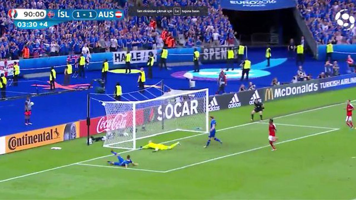 İzlandalı Spiker, Son Dakika Golüyle Kendinden Geçti