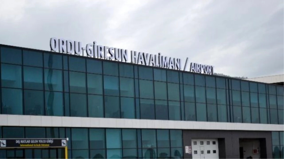 Ordu-giresun Havalimanı Sınır Kapısı Oldu