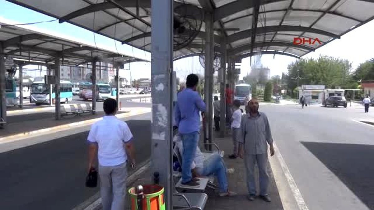 Şanlıurfa?da Serinleten Buharlı Duraklar