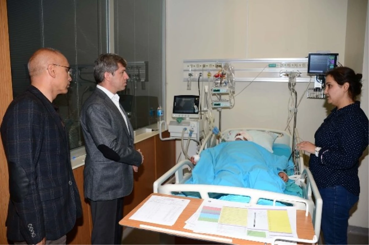 Vali Çınar Terör Saldırısında Yaralananları Ziyaret Etti
