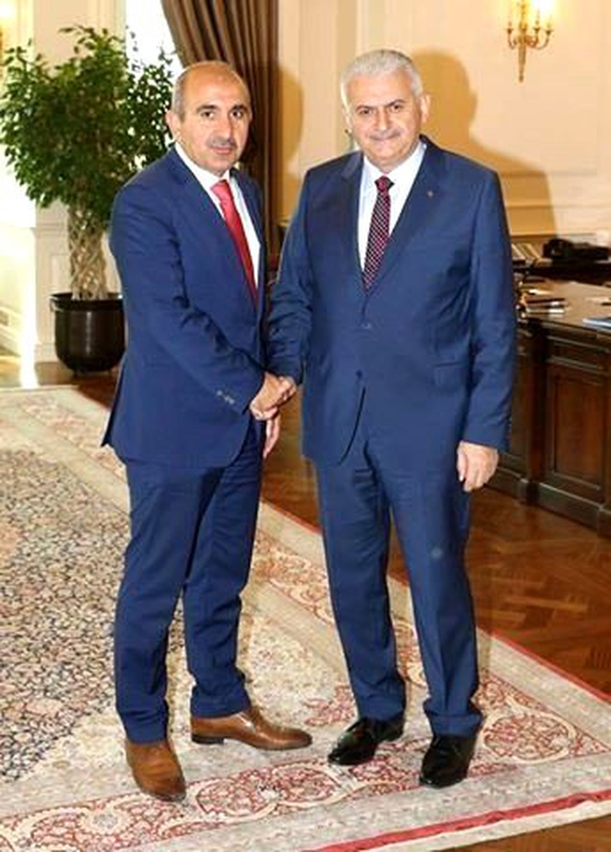 Belediye Başkanı Kara Başbakan Yıldırım ile Görüştü