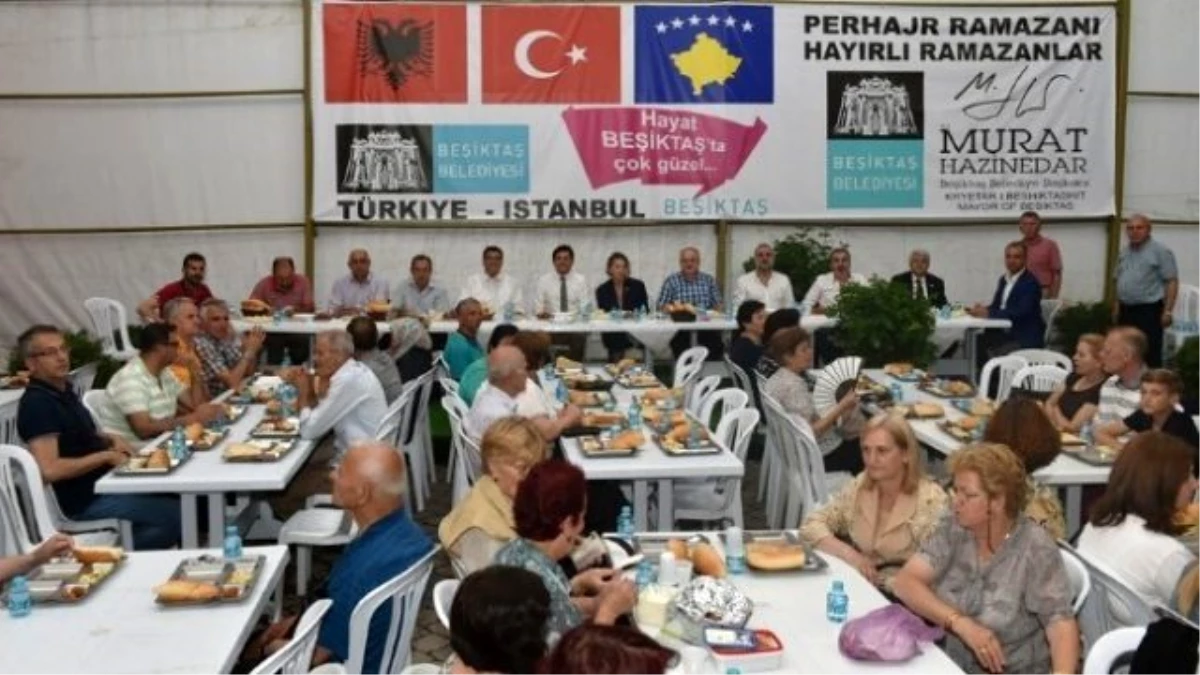 Beşiktaş Belediyesi, Kosova\'da İftar Çadırı Kurdu