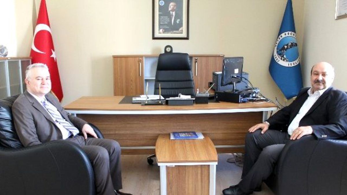 Esob Başkanı Konak\'dan Prof. Dr. Yıldırım\'a Ziyaret