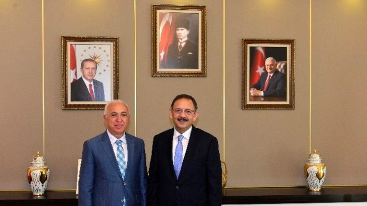 Kto Heyetinden Bakan Özhaseki\'ye Ziyaret