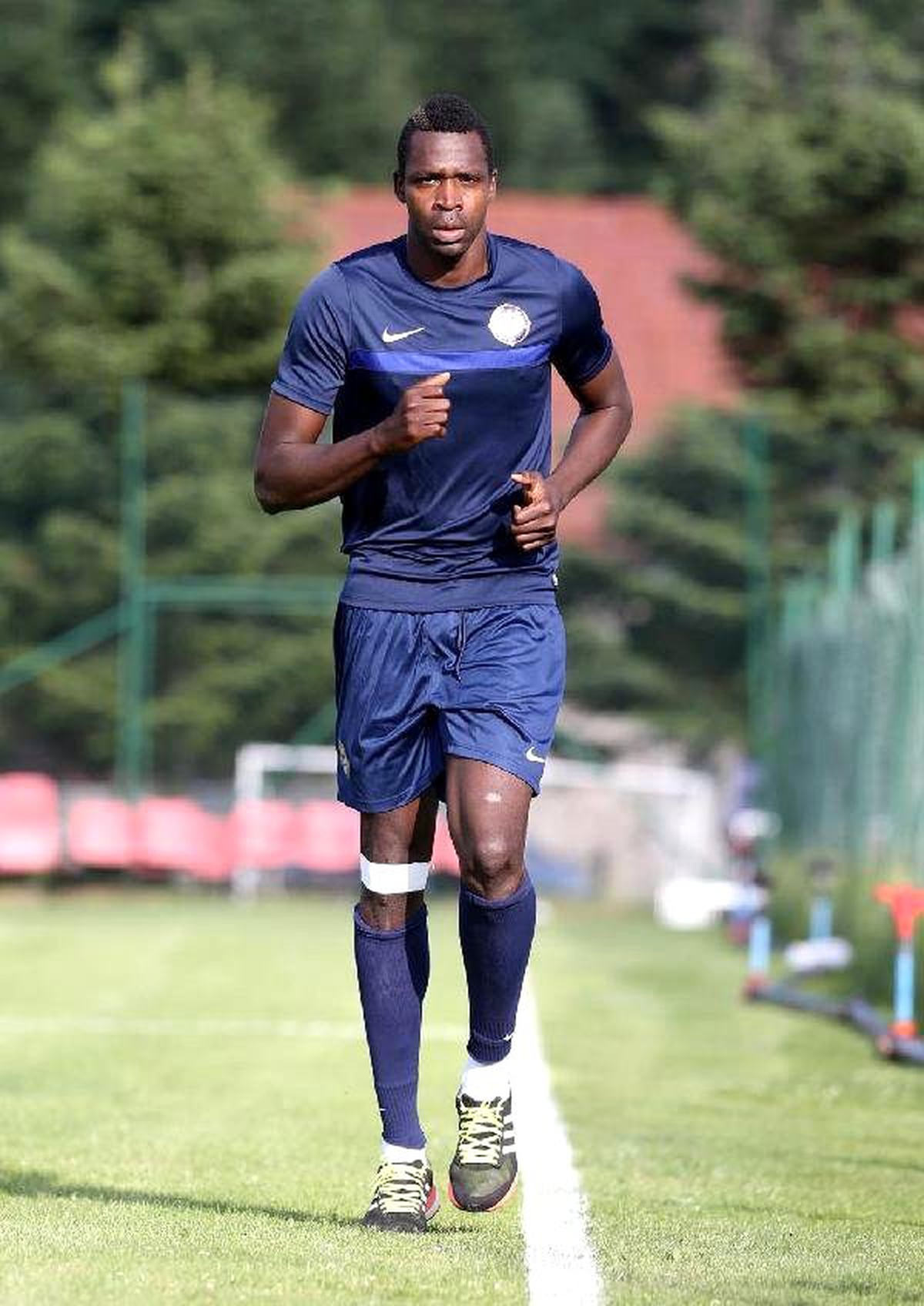 Osmanlıspor\'da Yeni Transfer Diabate Kampa Katıldı