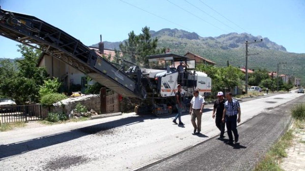 Seydişehir Pınarbaşı Mahallesi\'nde Asfalt Çalışmaları Başladı