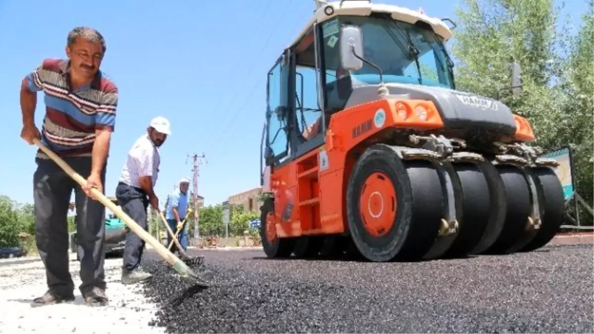 40 Derece Sıcakta Asfalt Çalışması