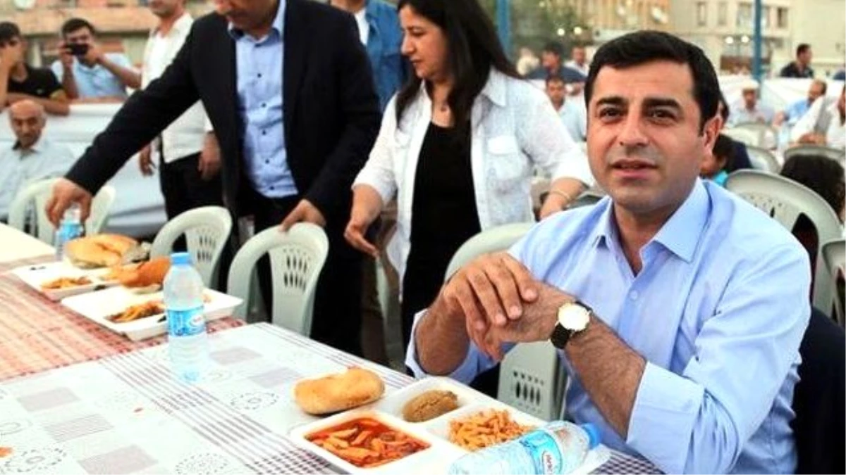 Demirtaş\'ın Katılacağı HDP\'nin İftar Programına Valilikten İzin Yok