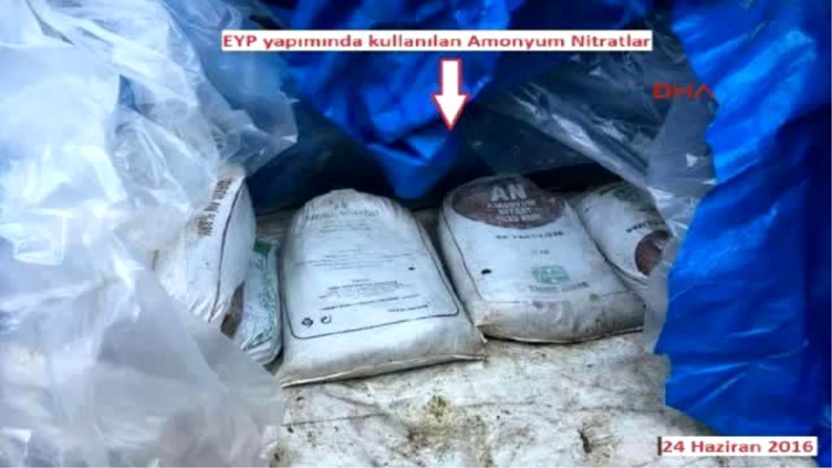 Diyarbakır - Lice\'de 10 Ton Amonyum Nitrat Ele Geçirildi