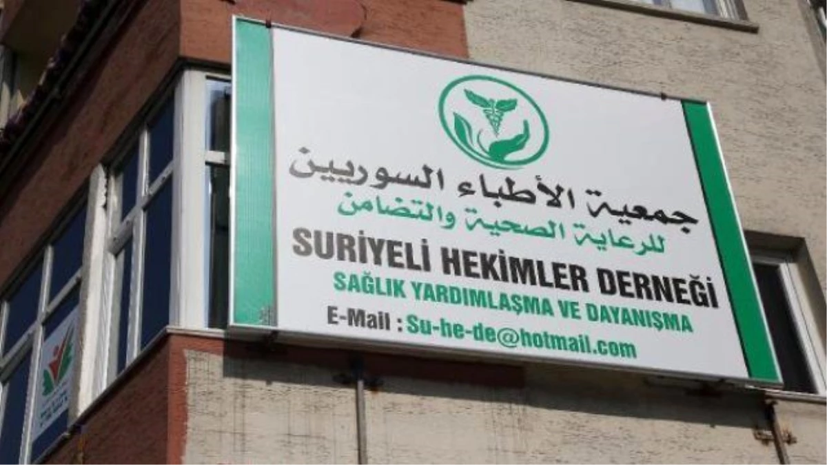 Mersin\'de Suriyeli Hekimler Derneği Poliklinik Açtı