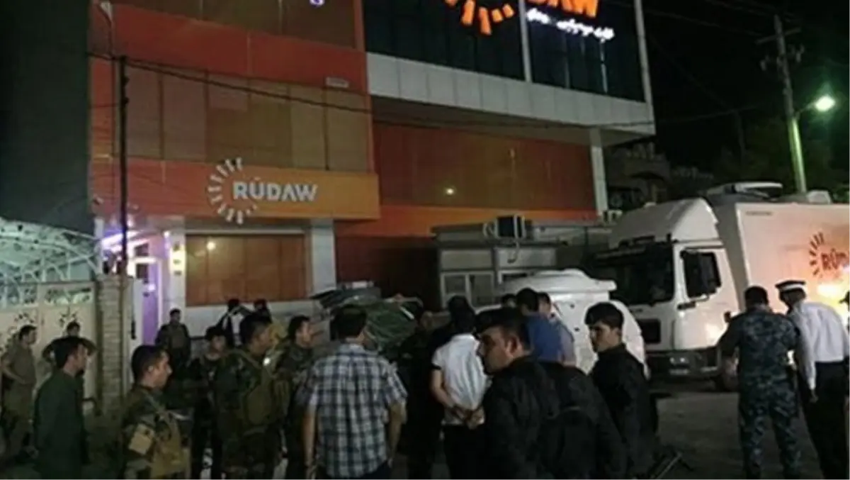 Rudaw Medya Grubu\'na Bombalı Saldırı: 4 Yaralı