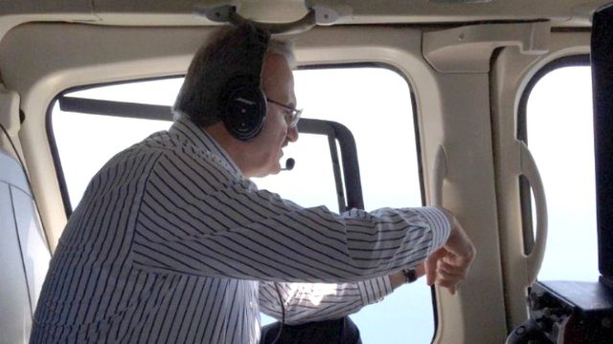 Vali Karaloğlu Yangını Havadan İnceledi